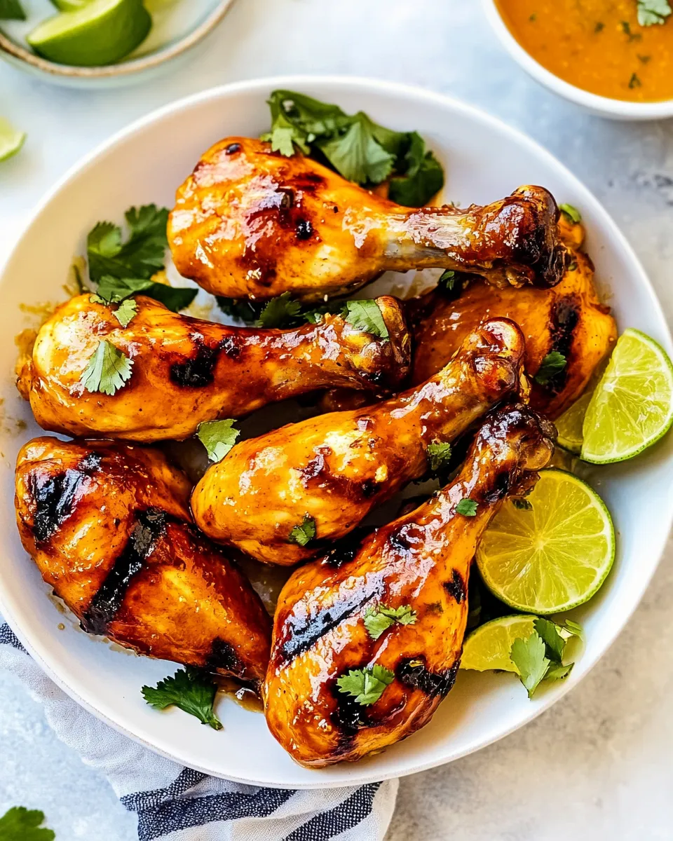 Delicious Honey Lime Chicken Marinade plate image