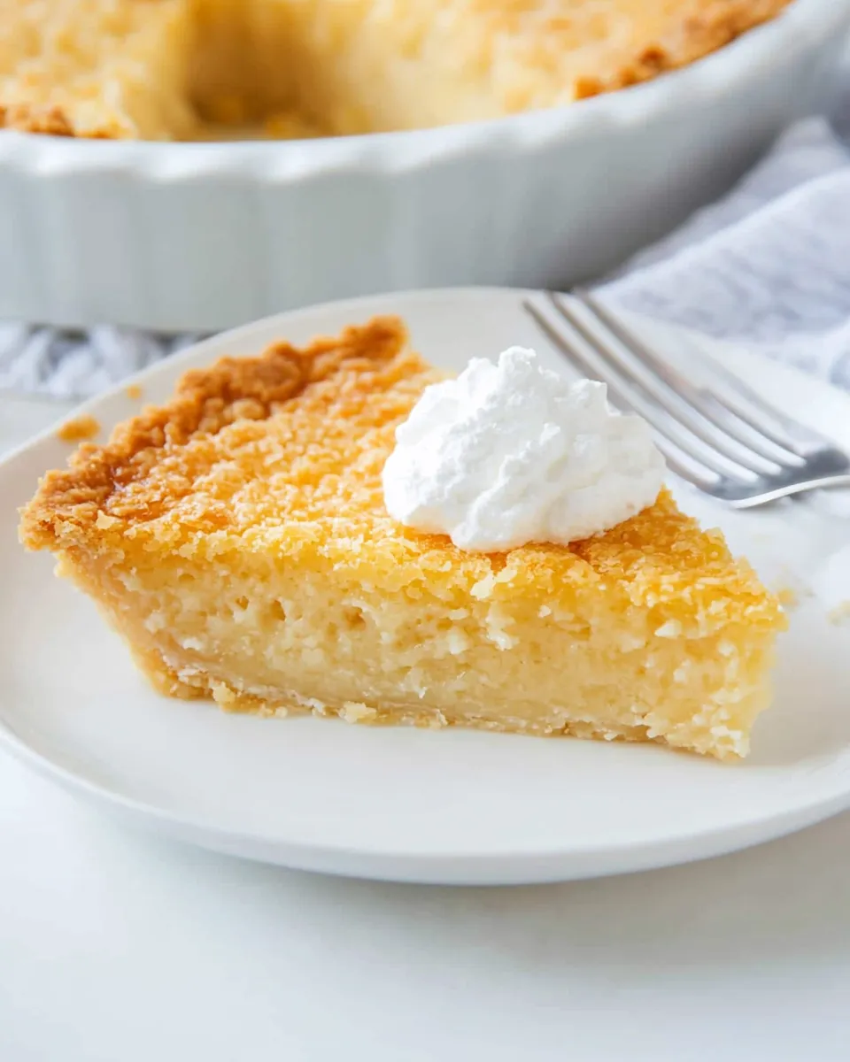 Easy Impossible Pie recipe photo