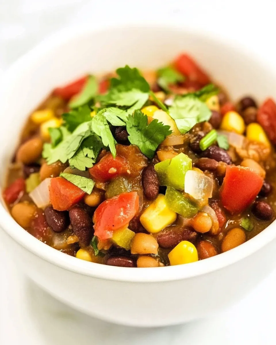 Delicious Instant Pot Mexican Beans plate image