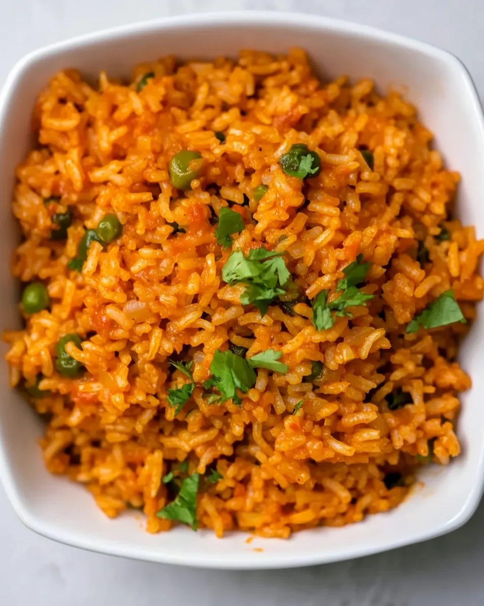 Easy Instant Pot Mexican Rice food shot