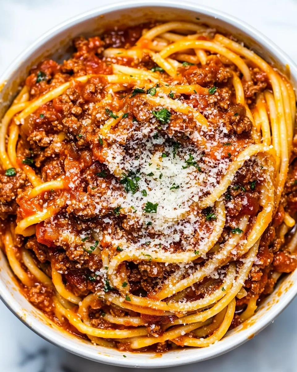 Homemade Instant Pot Spaghetti with Meat Sauce photo