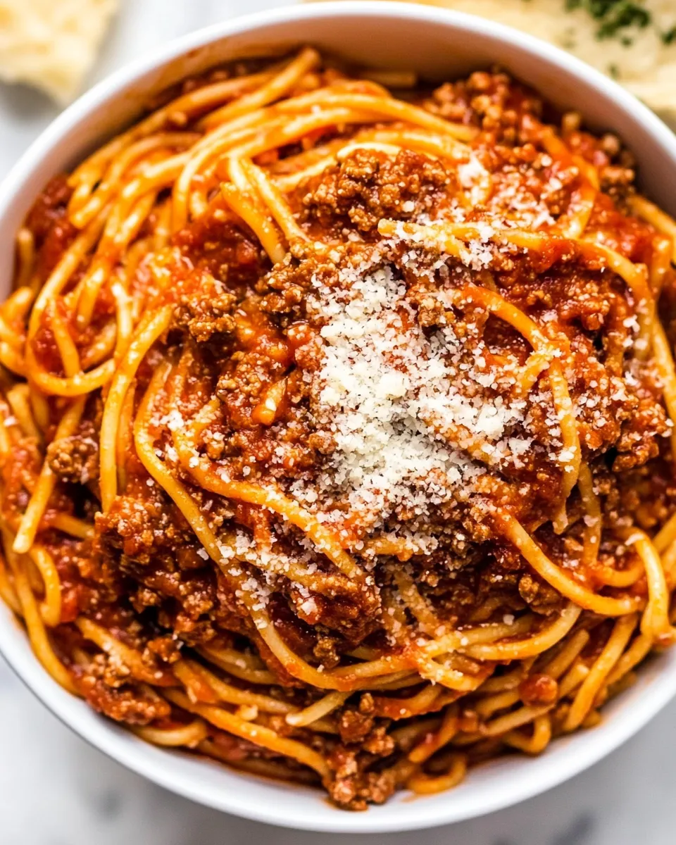 Delicious Instant Pot Spaghetti with Meat Sauce dish photo