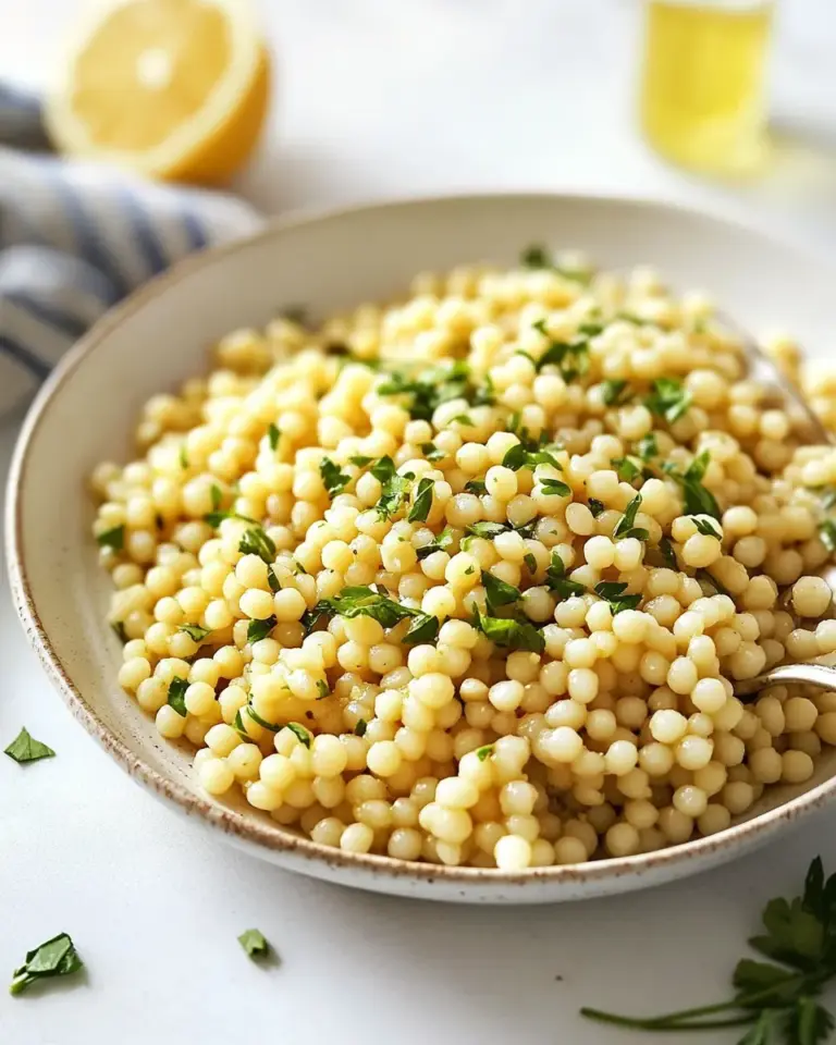 Homemade Israeli Couscous Recipe (Pearl Couscous) photo
