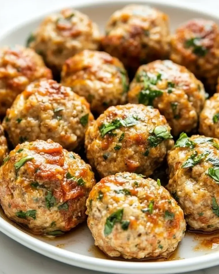 Homemade Italian Meatballs with Spicy Marinara Sauce recipe photo