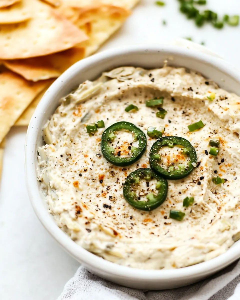 Homemade Jalapeno Artichoke Dip Recipe photo