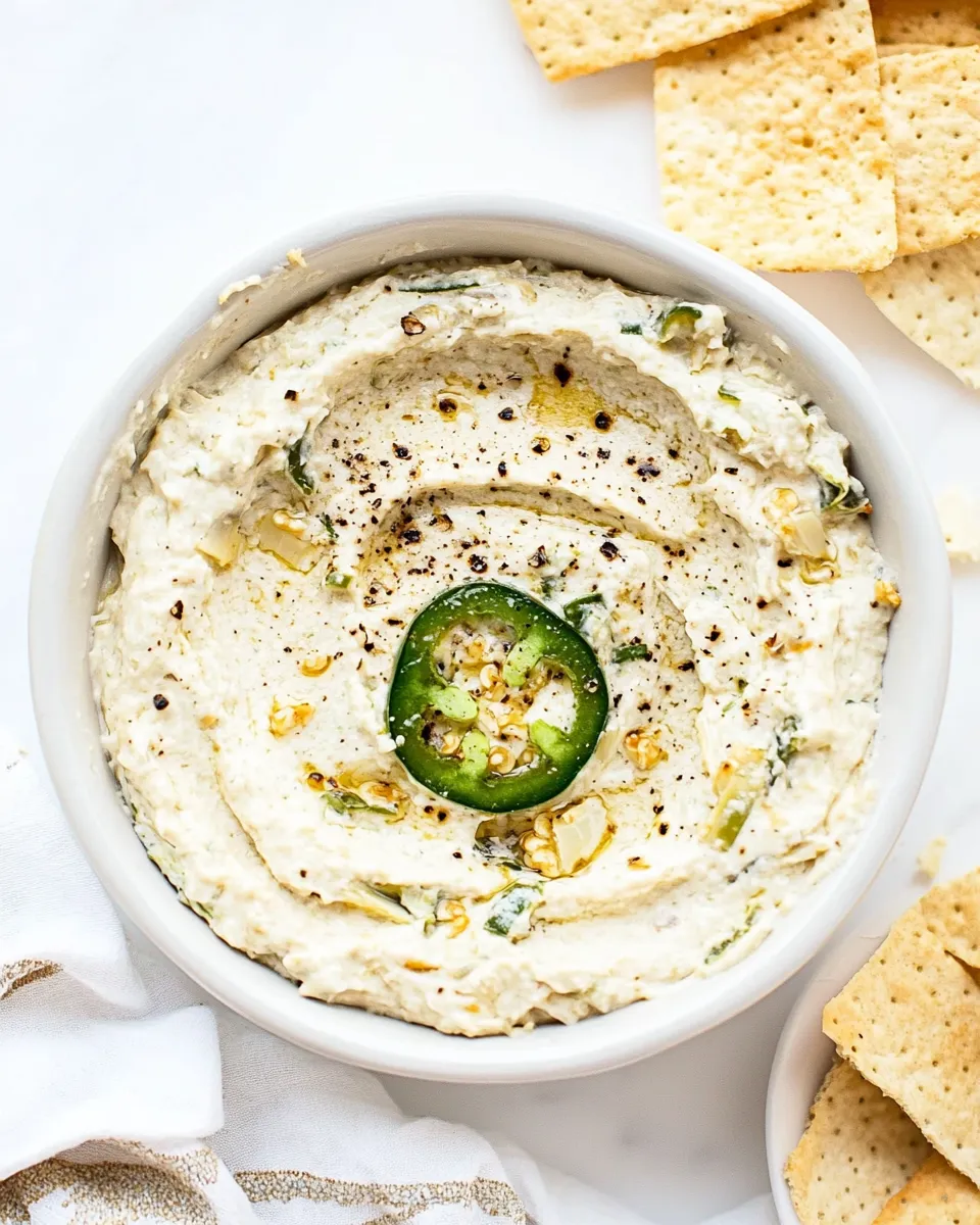 Classic Jalapeno Artichoke Dip Recipe image