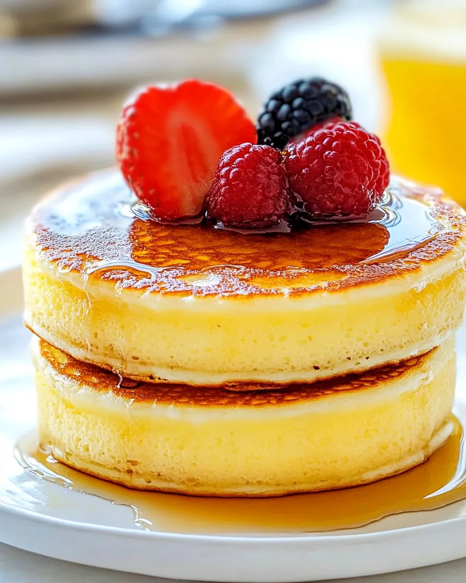 Classic Japanese Pancakes image