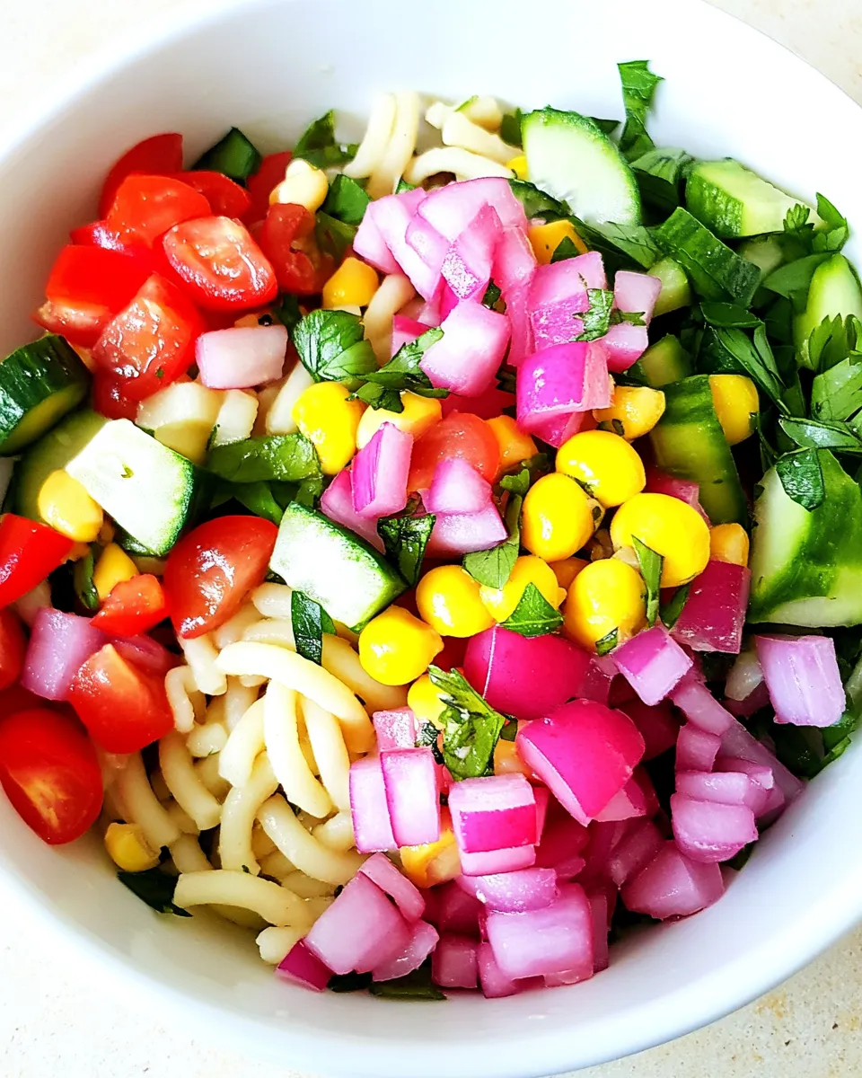 Easy Jennifer Aniston Salad food shot