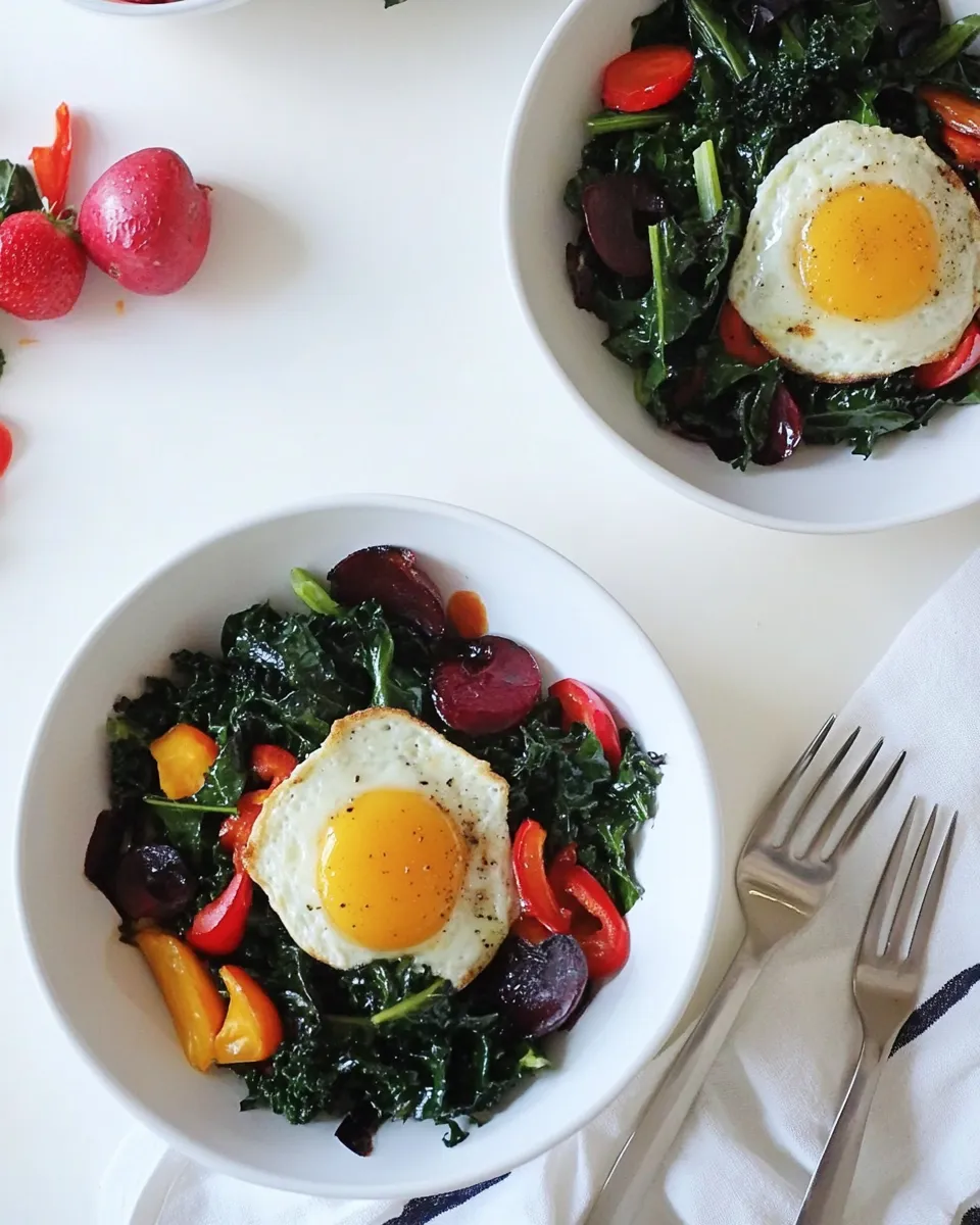 Classic Kale Breakfast Bowls image