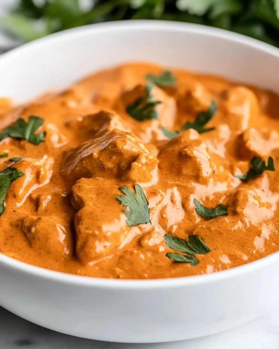 Delicious Keto Chicken Tikka Masala dish photo