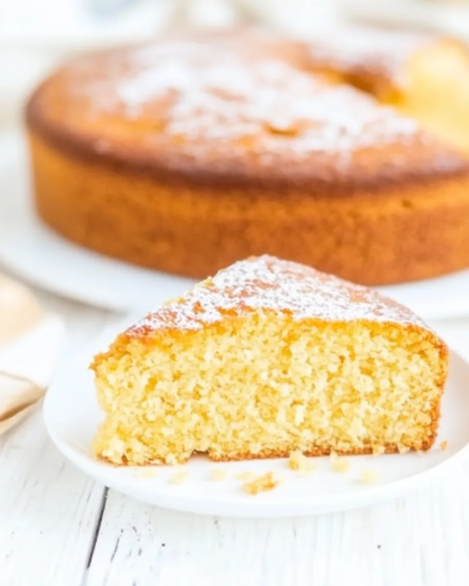 Healthy Keto Orange Cake (Almond Flour) image
