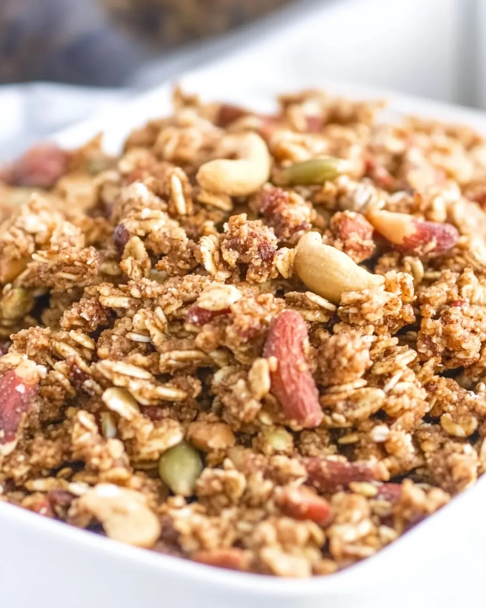 Classic Keto Peanut Butter Granola image