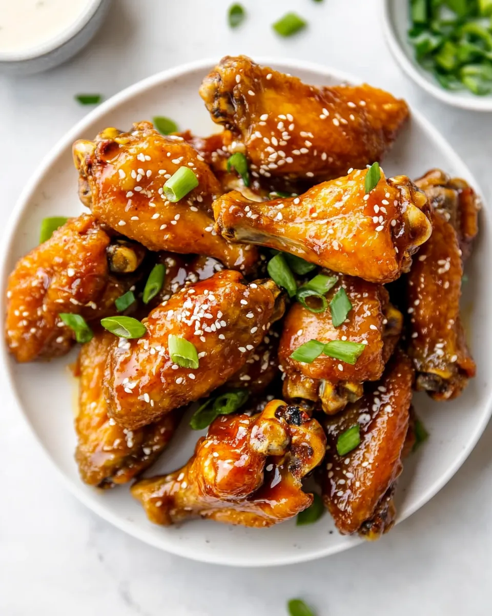 Classic Korean Air Fryer Chicken Wings image