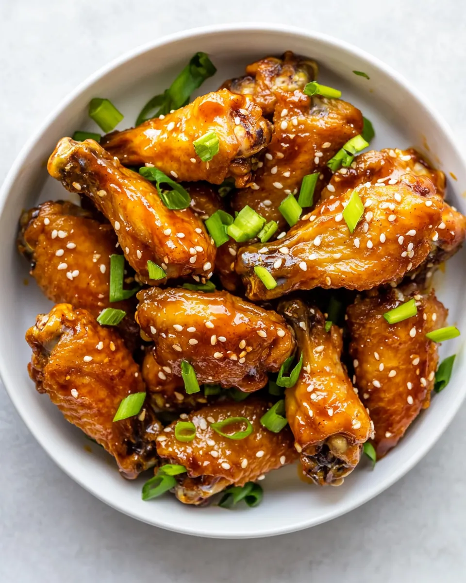 Easy Korean Air Fryer Chicken Wings recipe photo