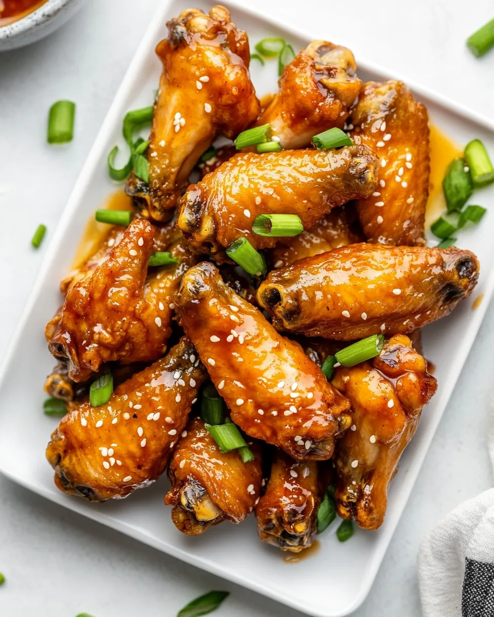 Delicious Korean Air Fryer Chicken Wings dish photo