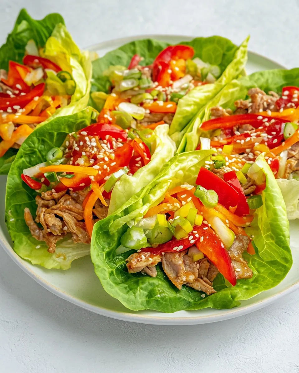 Classic Korean Lettuce Wraps recipe image