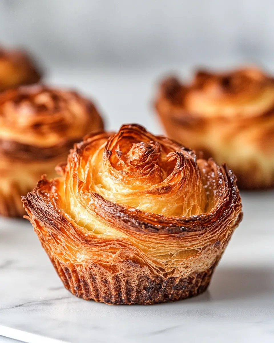 Delicious Kouign-Amann shot