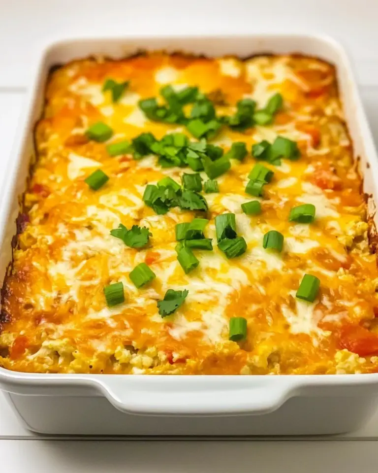 Homemade Layered Mexican Casserole with Chicken and Cauliflower Rice recipe photo