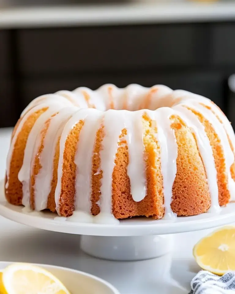 Homemade Lemon Bundt Cake Recipe photo