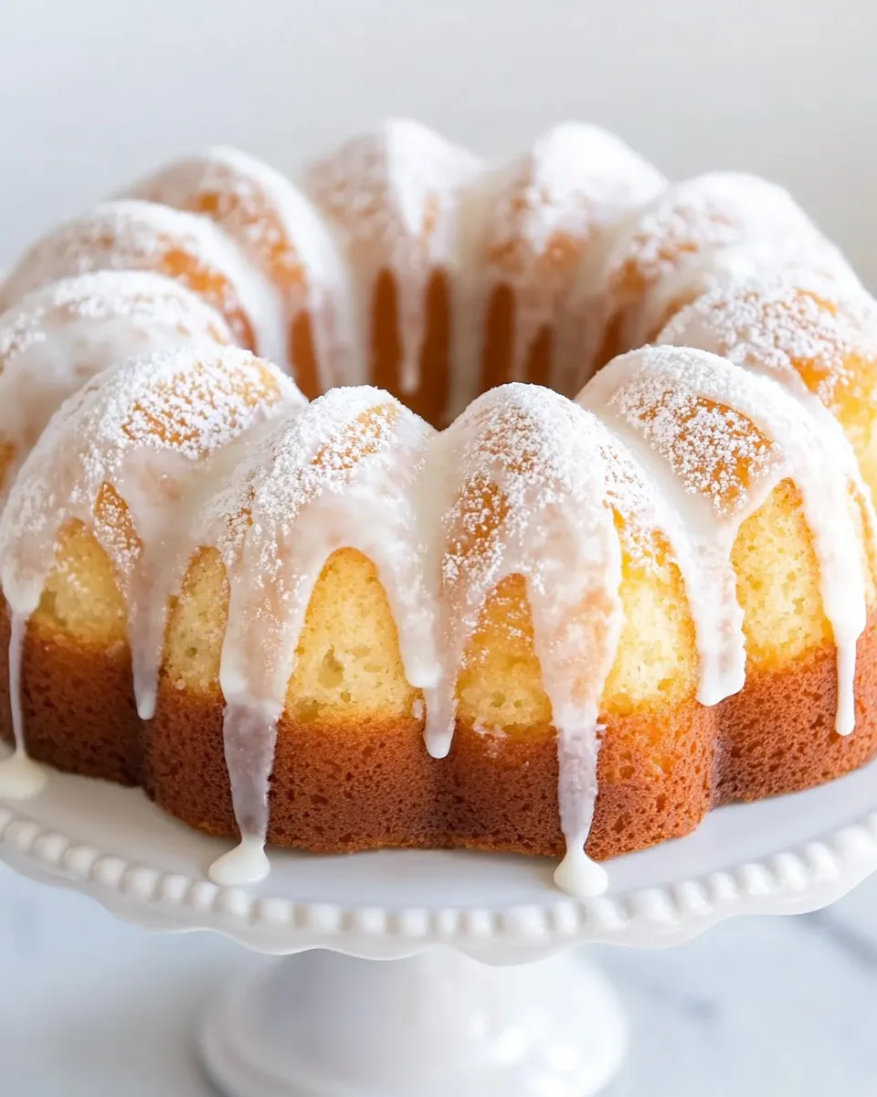 Classic Lemon Bundt Cake Recipe image