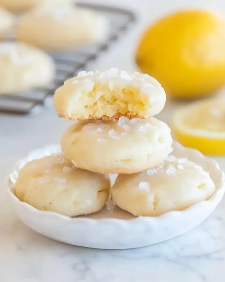 Homemade Lemon Meltaway Cookies recipe photo
