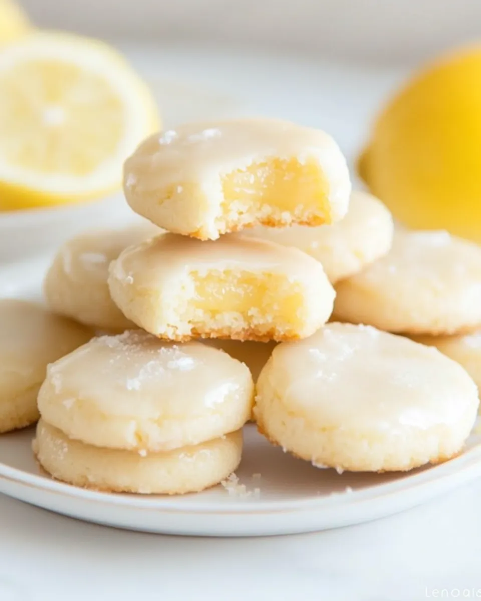 Classic Lemon Meltaway Cookies dish photo