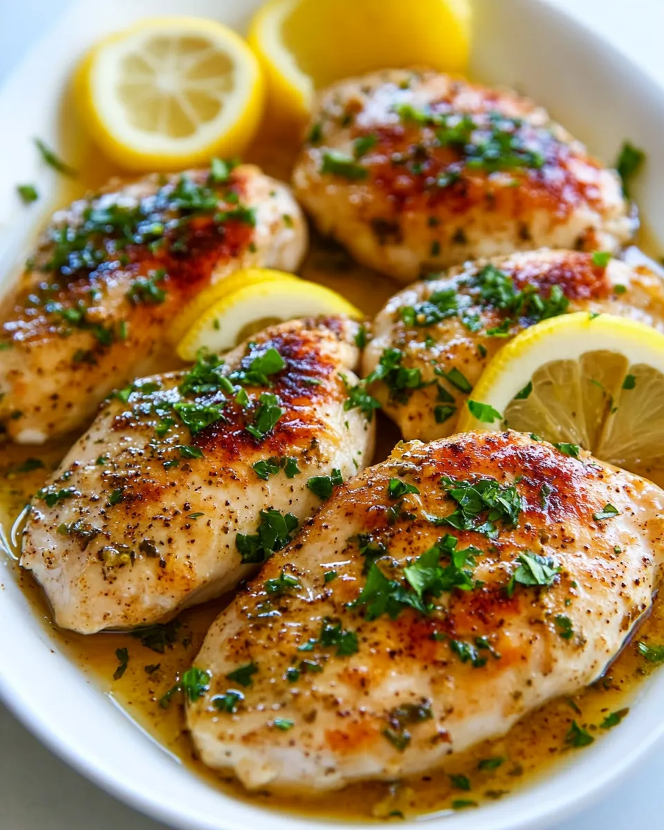 Tasty Lemon Pepper Chicken food shot