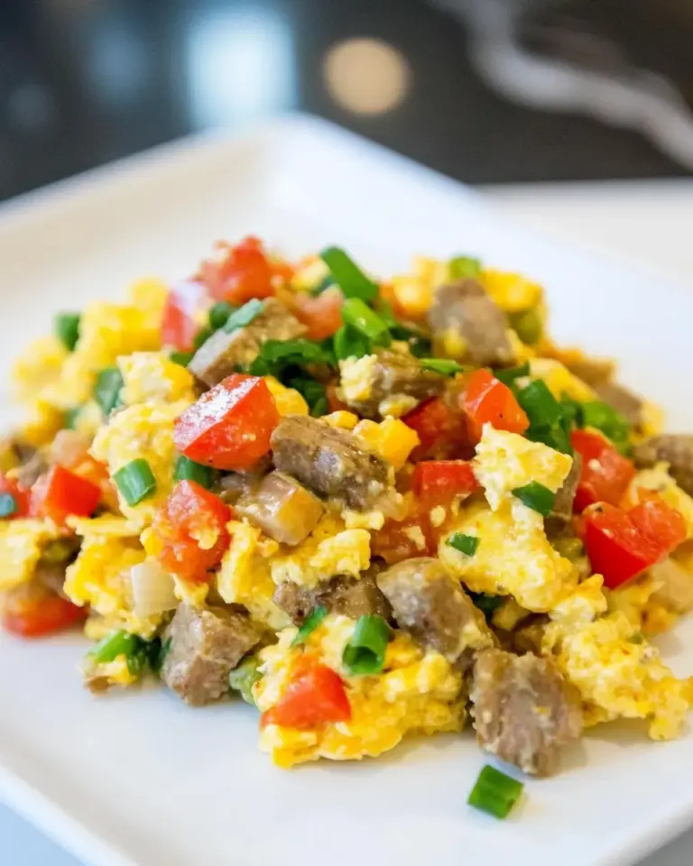 Homemade Loaded Southwestern Scramble recipe photo
