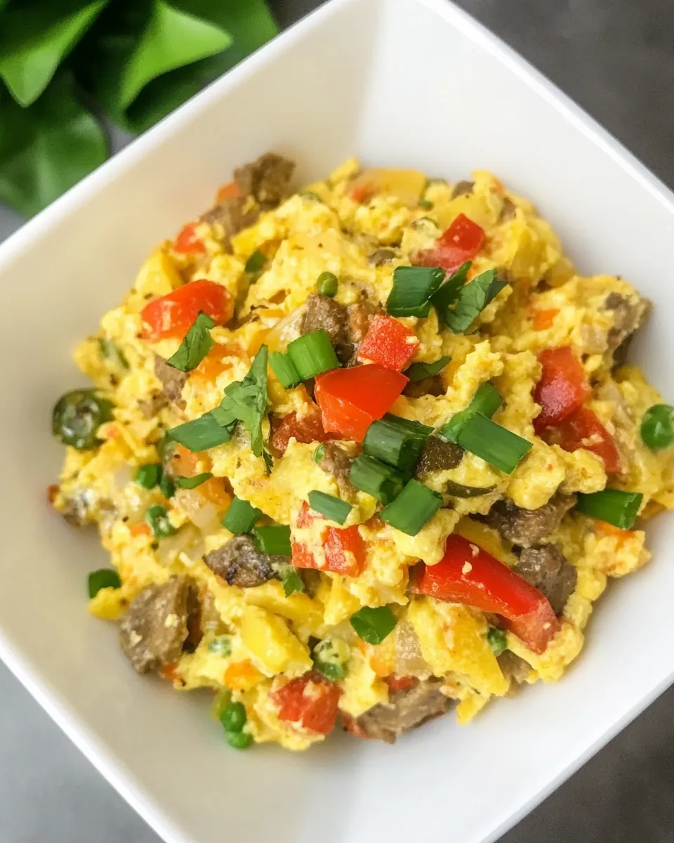 Classic Loaded Southwestern Scramble dish photo