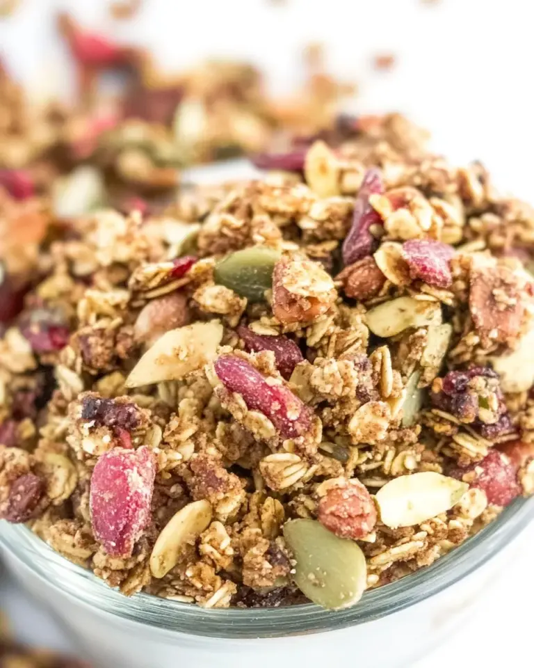 Homemade Low Carb Keto Granola Recipe photo