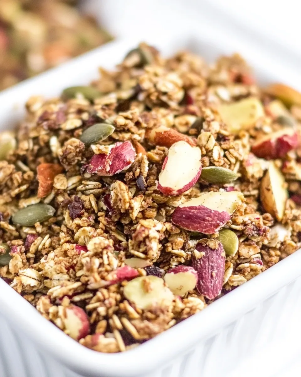 Delicious Low Carb Keto Granola Recipe dish photo