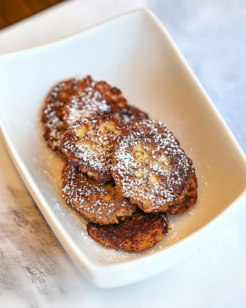 Classic Low Fat Banana Fritters image