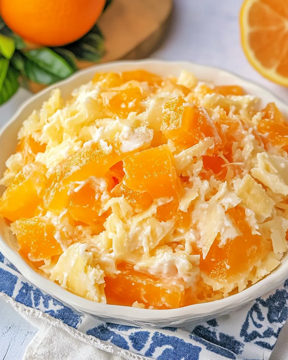 Homemade Lubys Ambrosia Salad (Easy Copycat Recipe) photo