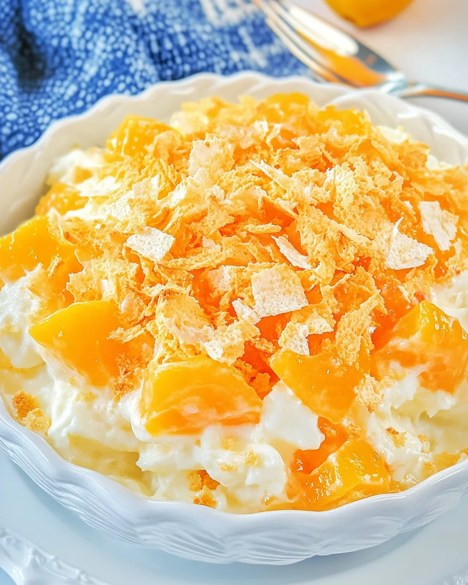 Easy Lubys Ambrosia Salad (Easy Copycat Recipe) dish photo