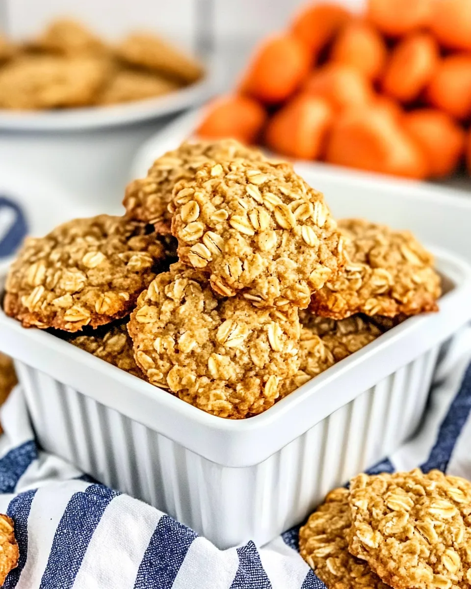 Homemade Lunch Lady Oatmeal Cookies photo