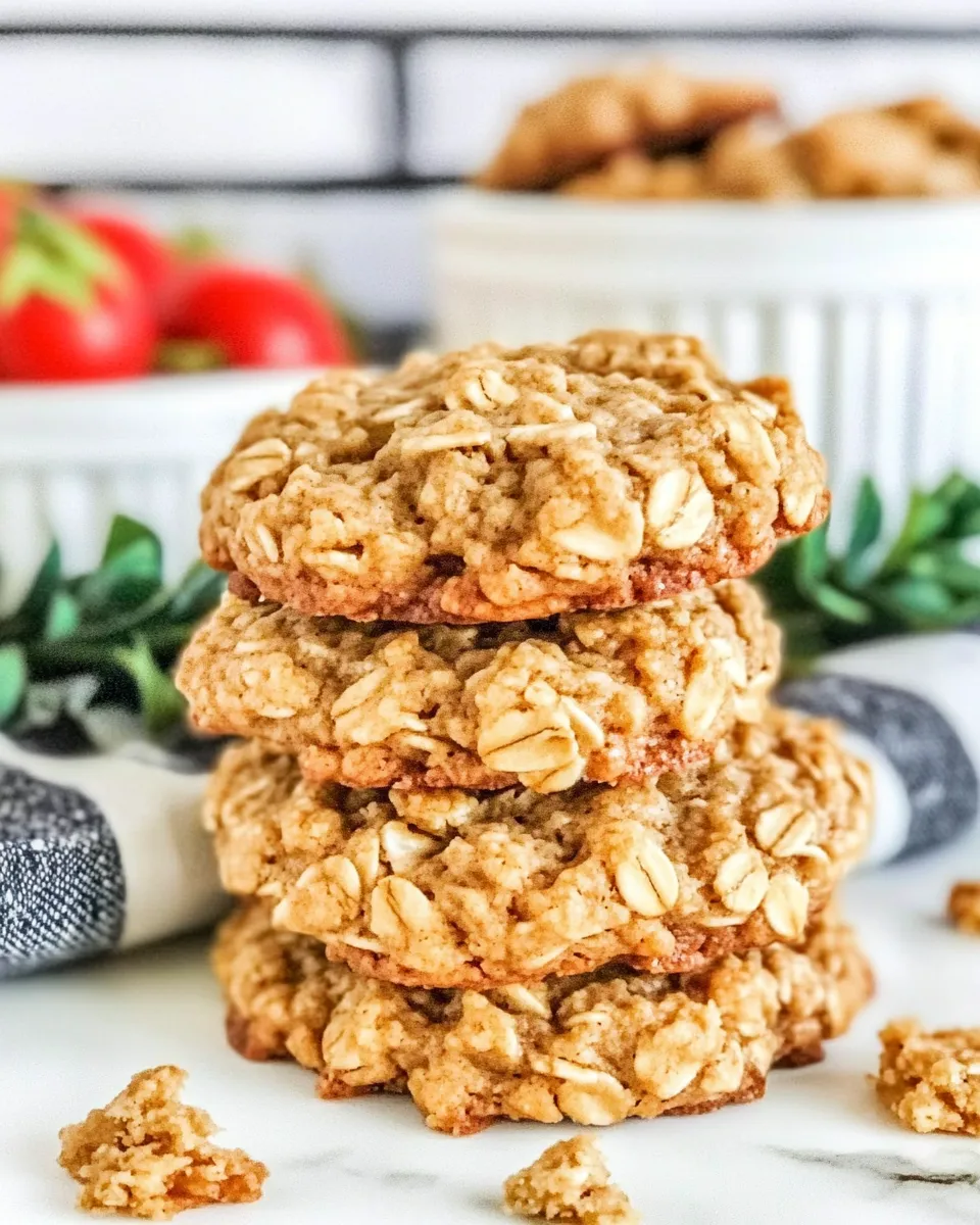 Easy Lunch Lady Oatmeal Cookies recipe photo