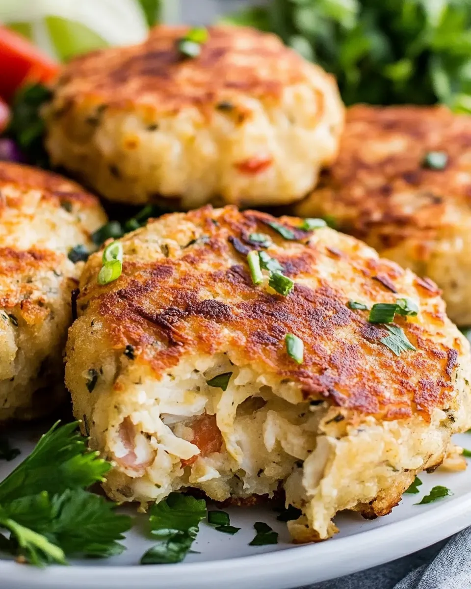 Delicious Mackerel Patties plate image