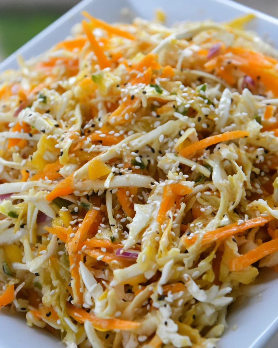 Homemade Macro Friendly Sesame Ginger Salad photo