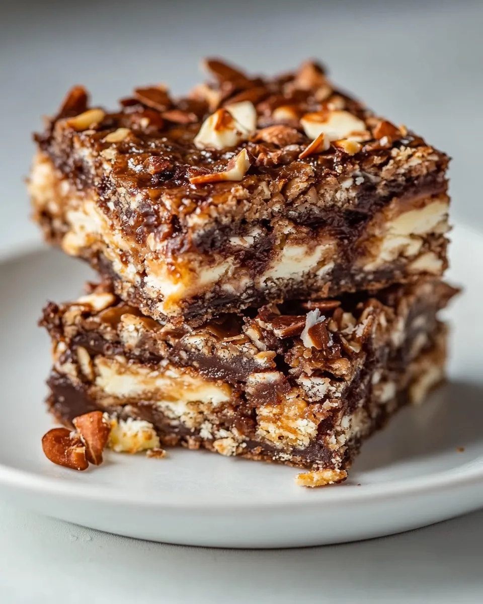 Homemade Magic Bars (only 6 ingredients!) recipe photo