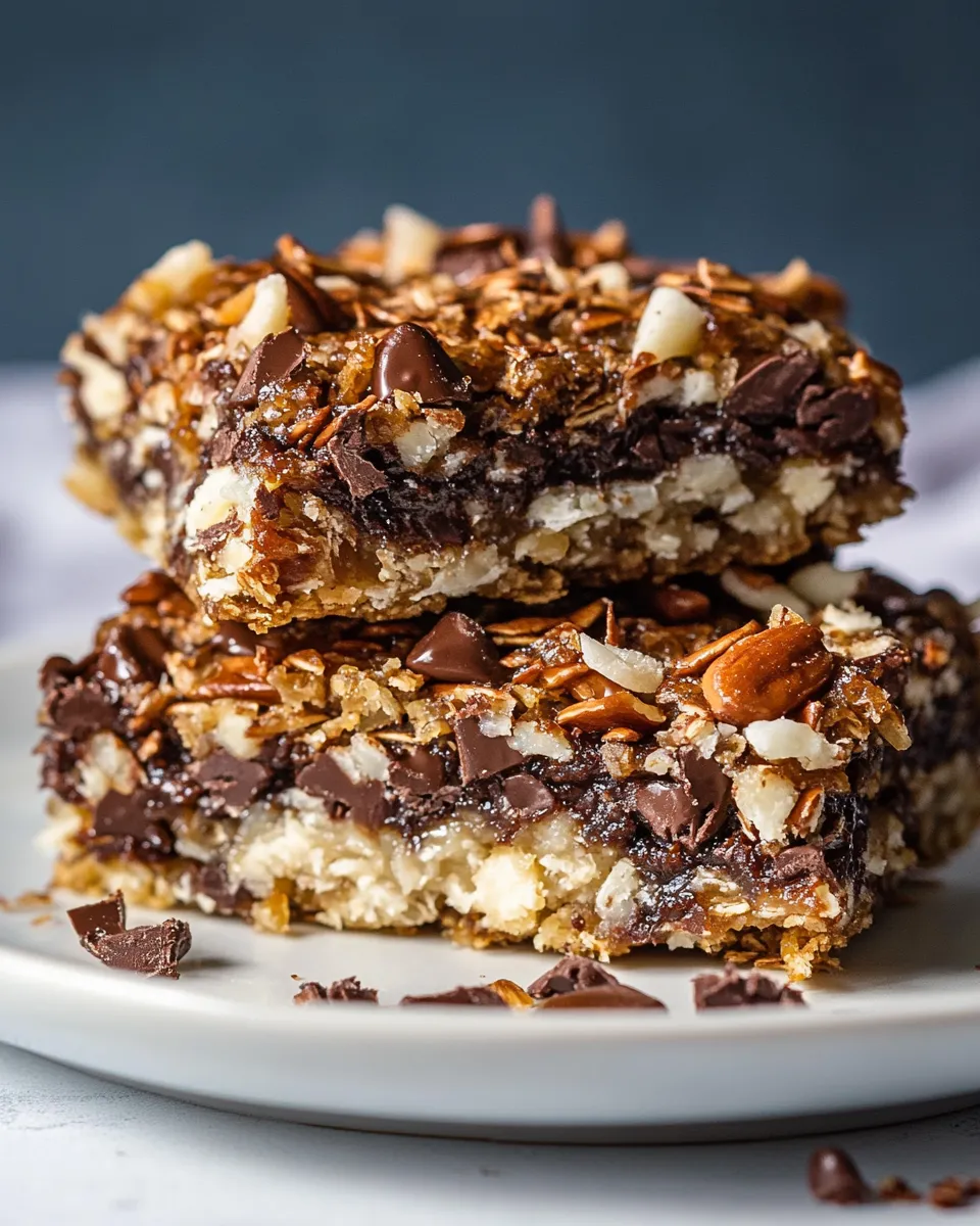 Classic Magic Bars (only 6 ingredients!) dish photo