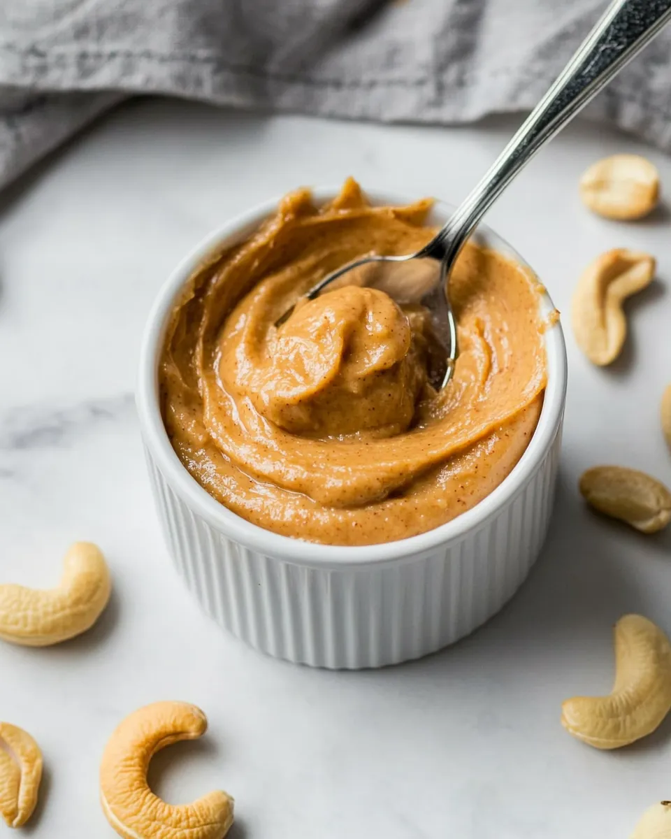 Classic Maple Vanilla Cashew Butter Recipe image