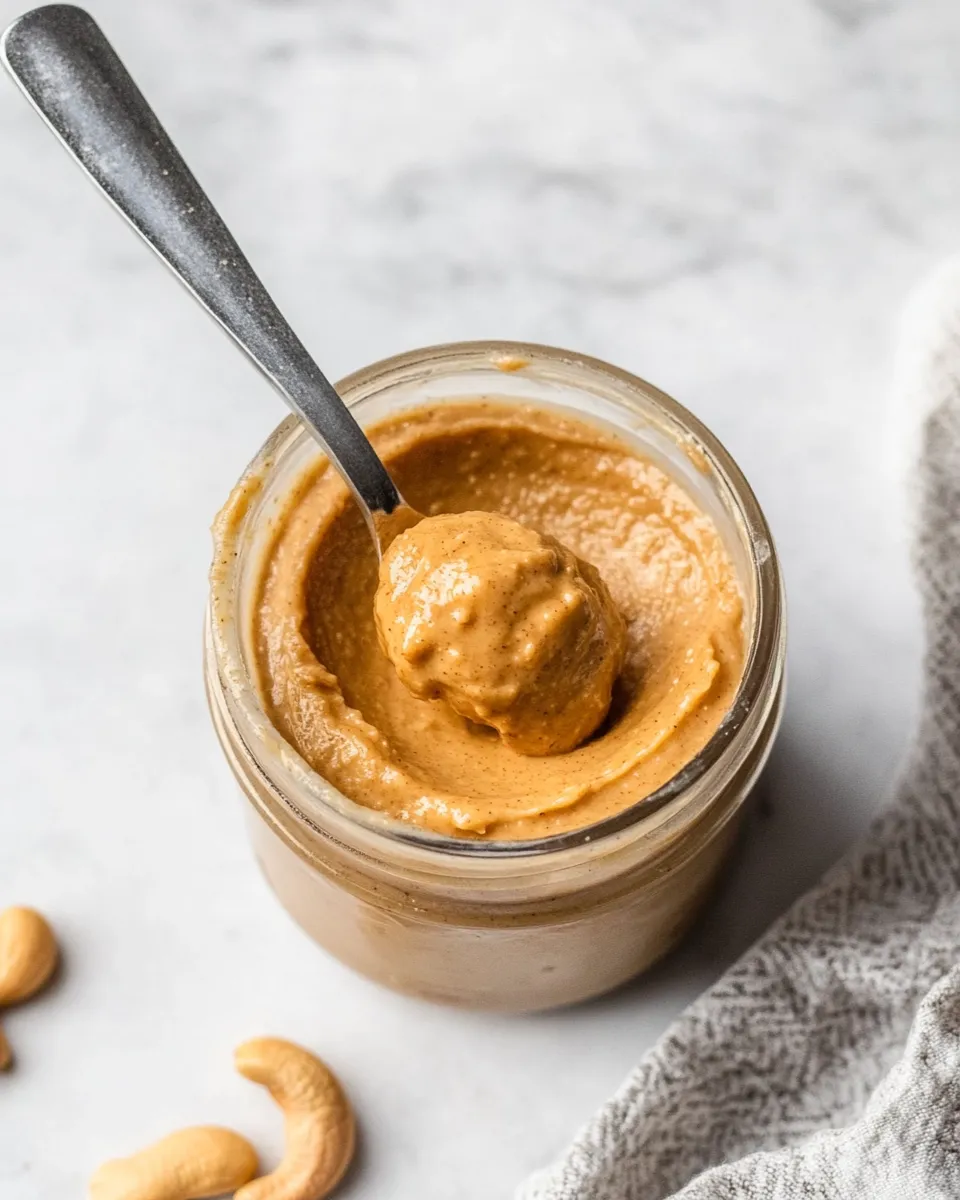 Easy Maple Vanilla Cashew Butter Recipe recipe photo