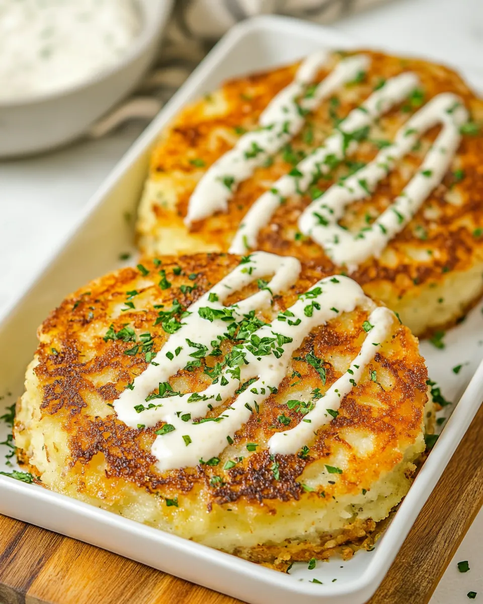 Classic Mashed Potato Cakes image
