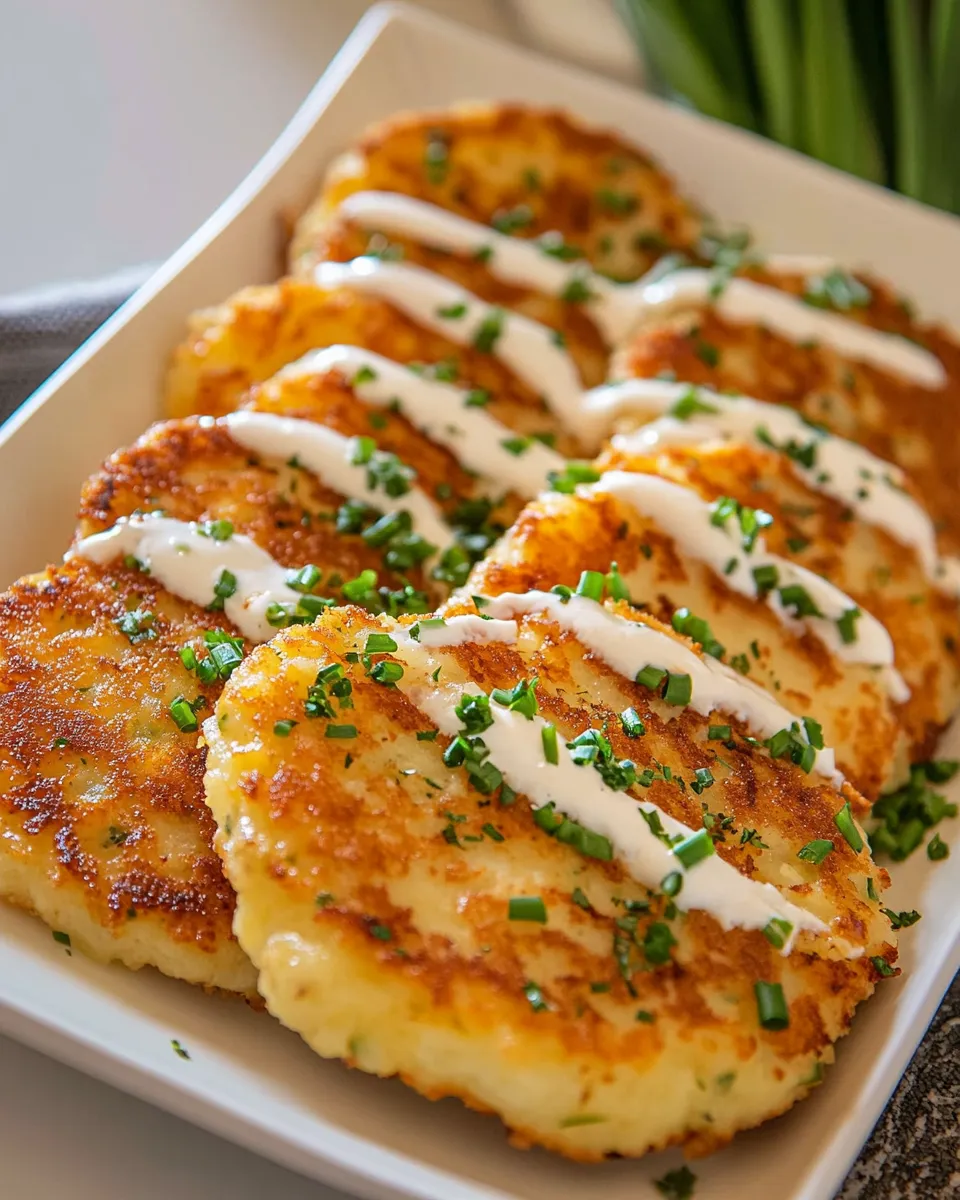 Delicious Mashed Potato Cakes dish photo