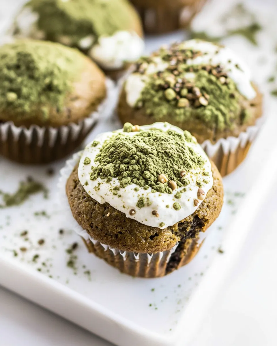 Easy Matcha Muffins dish photo