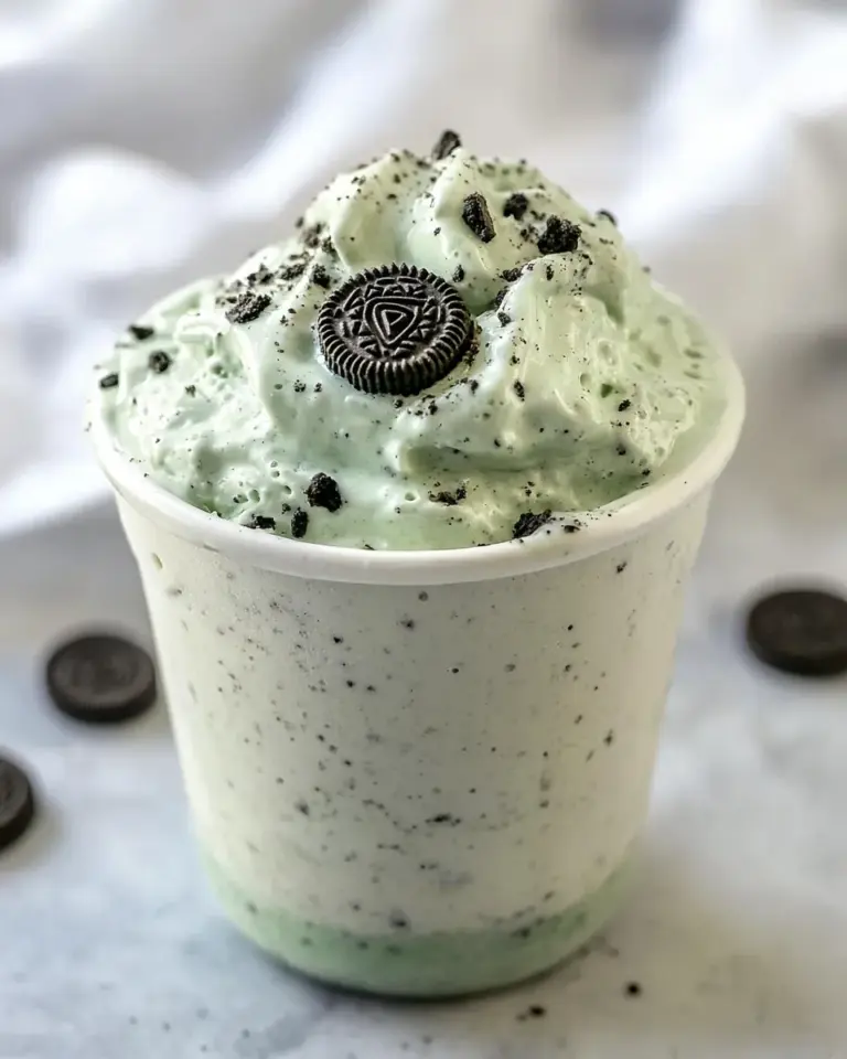 Homemade McDonalds Oreo Shamrock McFlurry Easy Copycat Recipe photo