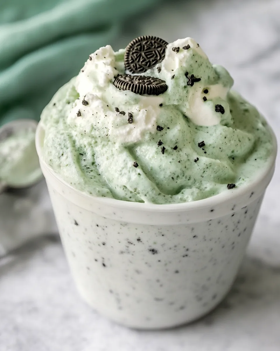 Classic McDonalds Oreo Shamrock McFlurry Easy Copycat Recipe image