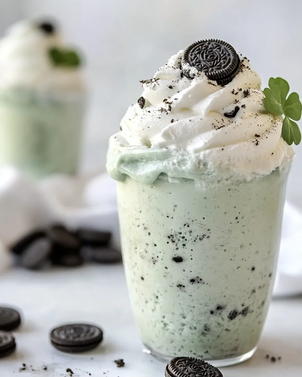 Easy McDonalds Oreo Shamrock McFlurry Easy Copycat Recipe recipe photo