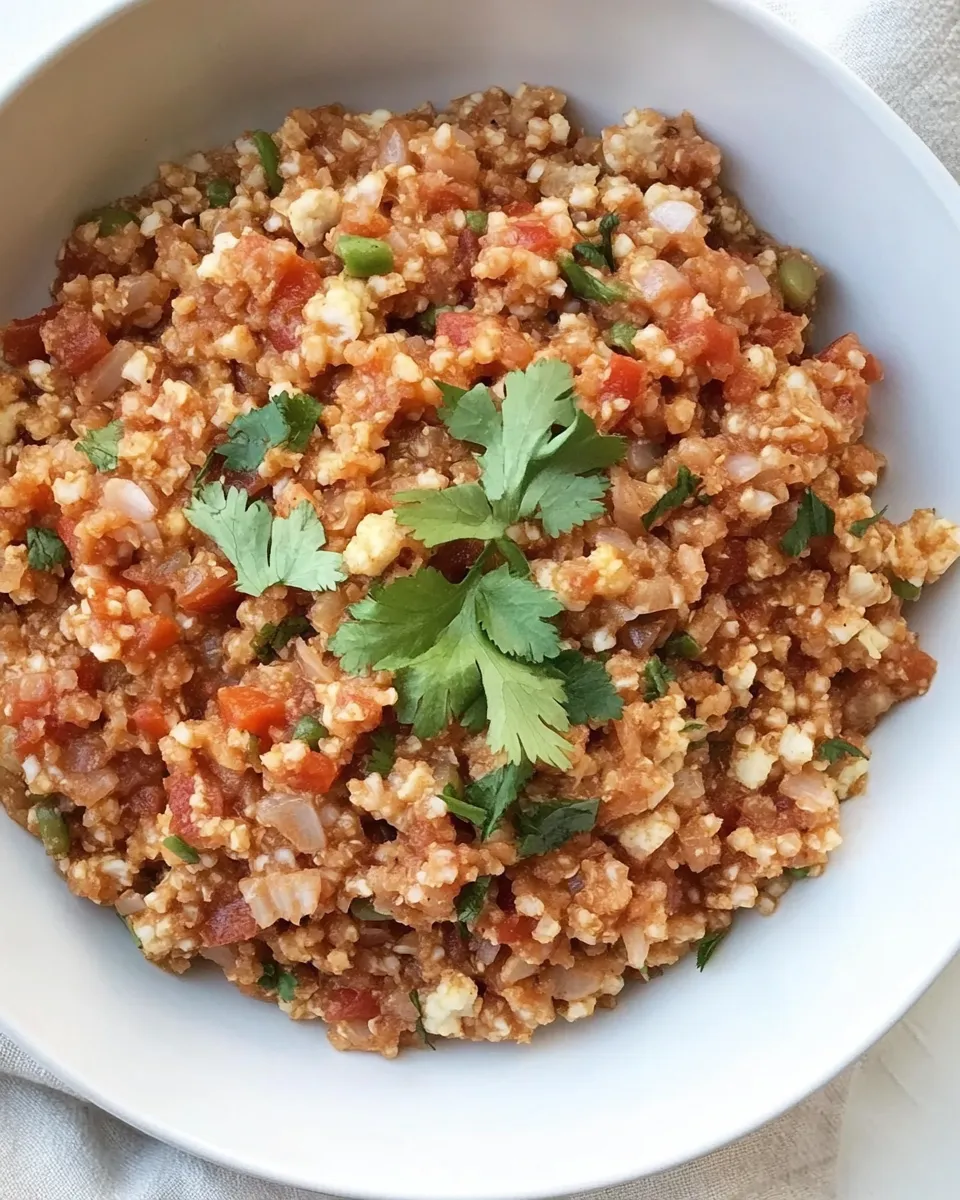 Homemade Mexican Cauliflower Rice photo