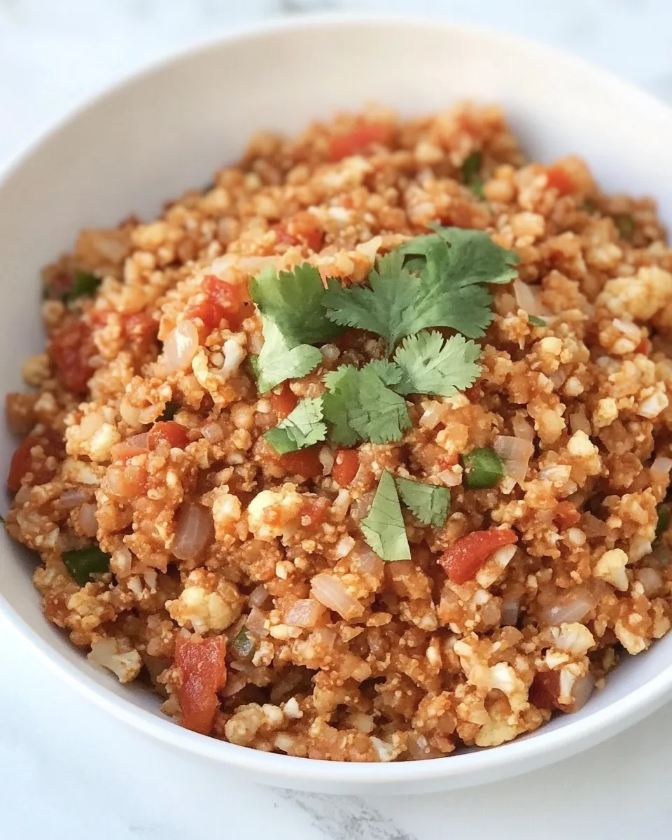 Classic Mexican Cauliflower Rice image